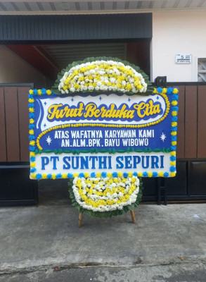 Papan Bunga Duka di Seribu Riam